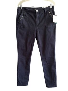NEW STS Blue Ellie High Rise Skinny Ankle Utility Pants Pants Navy Blue Size 12